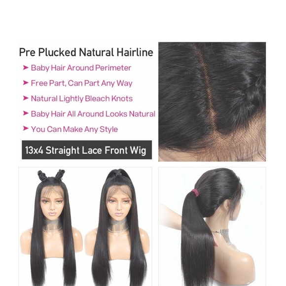 Human hair wig main image 5